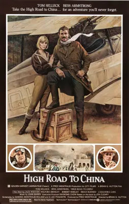 High Road to China (1983) original movie poster for sale at Original Film Art - Vintage Movie Posters