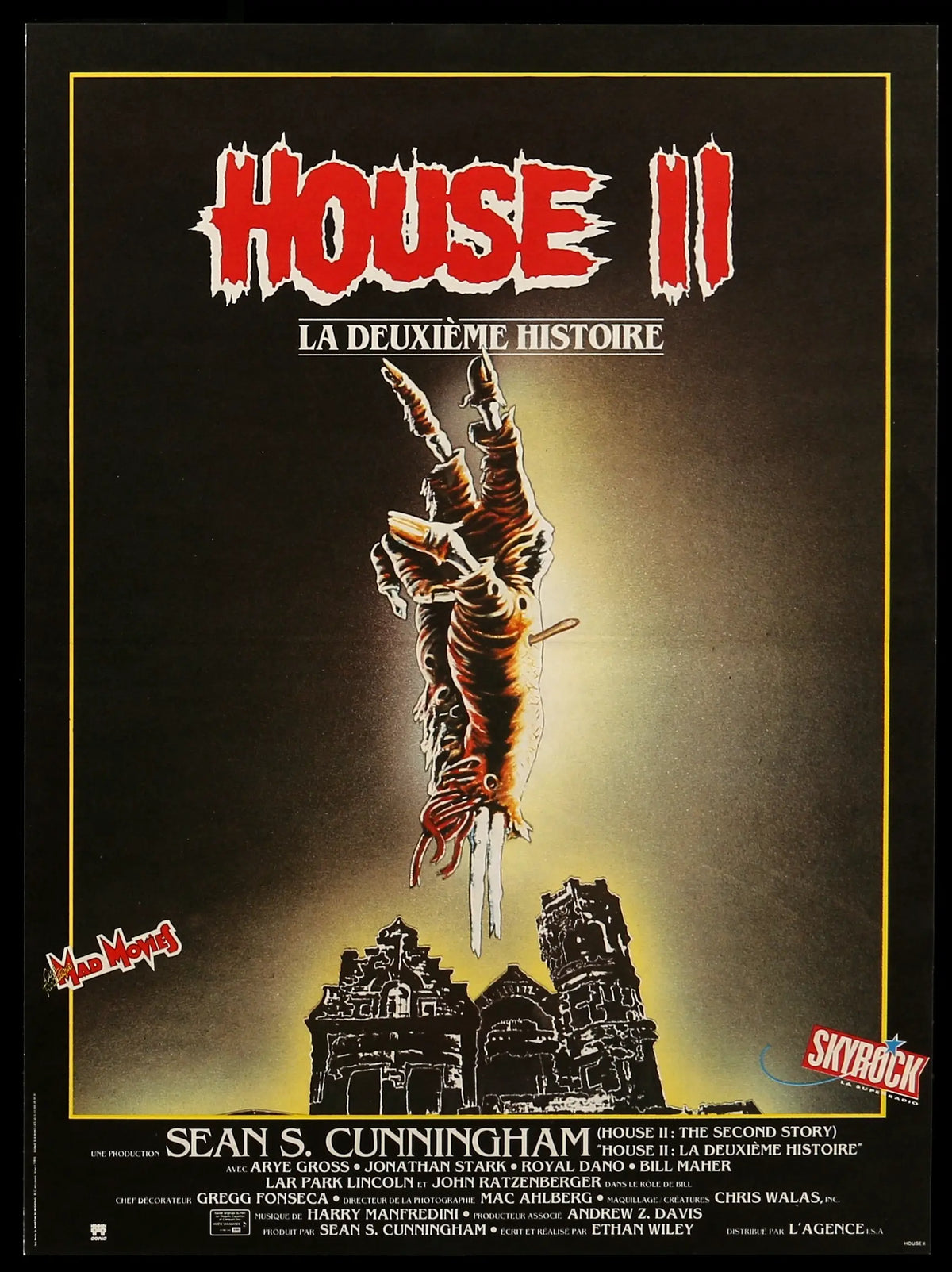House II - The Second Story (1987) original movie poster for sale at Original Film Art