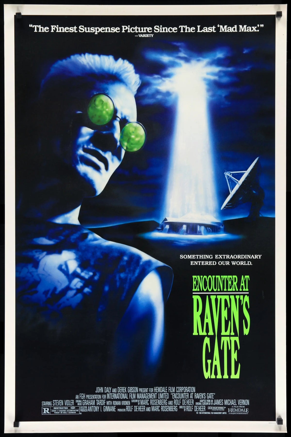 Incident at Raven&#39;s Gate (1988) original movie poster for sale at Original Film Art