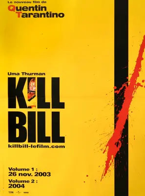 Kill Bill: Vol. 1 (2003) original movie poster for sale at Original Film Art