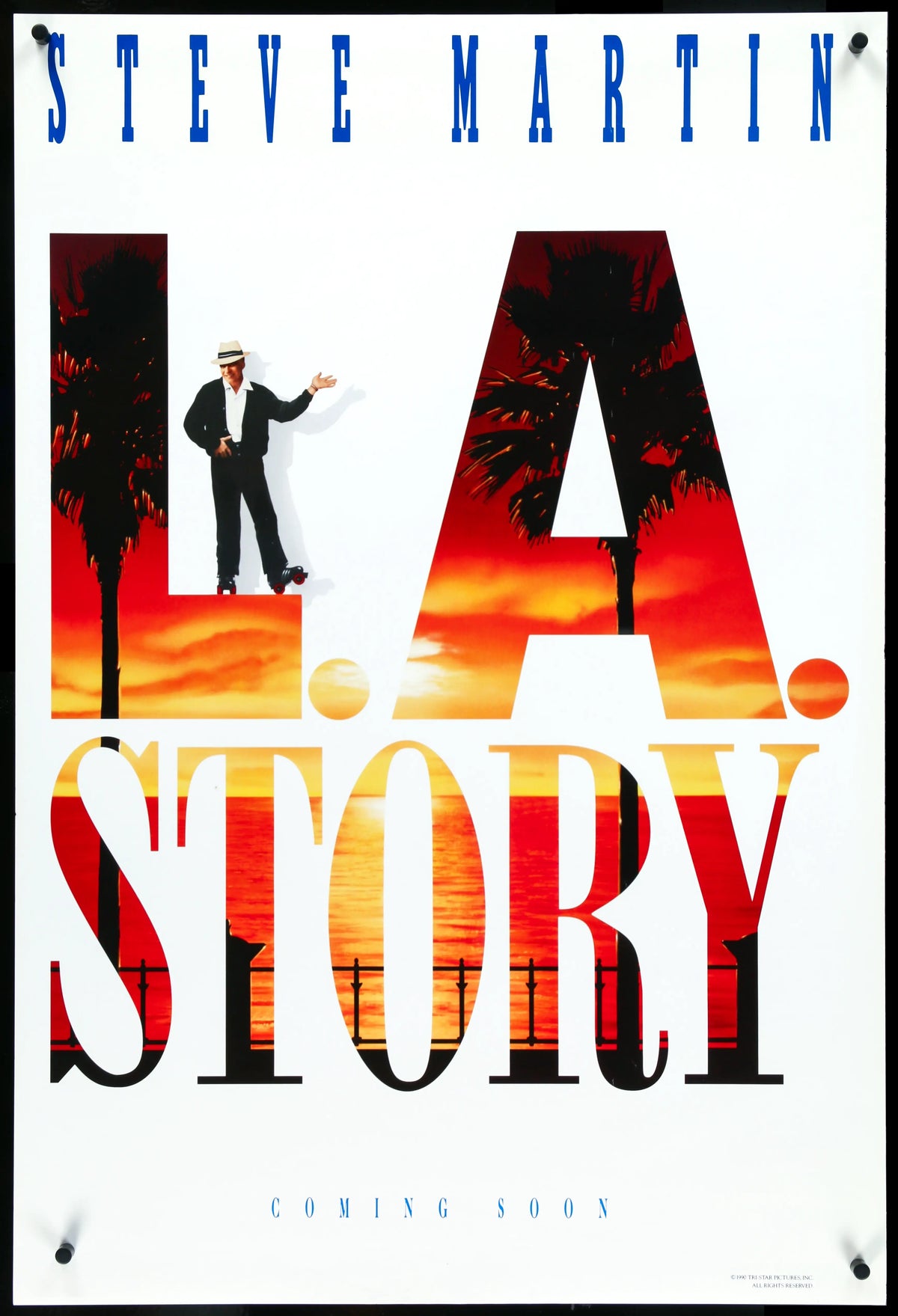 L.A. Story (1991) original movie poster for sale at Original Film Art - Vintage Movie Posters