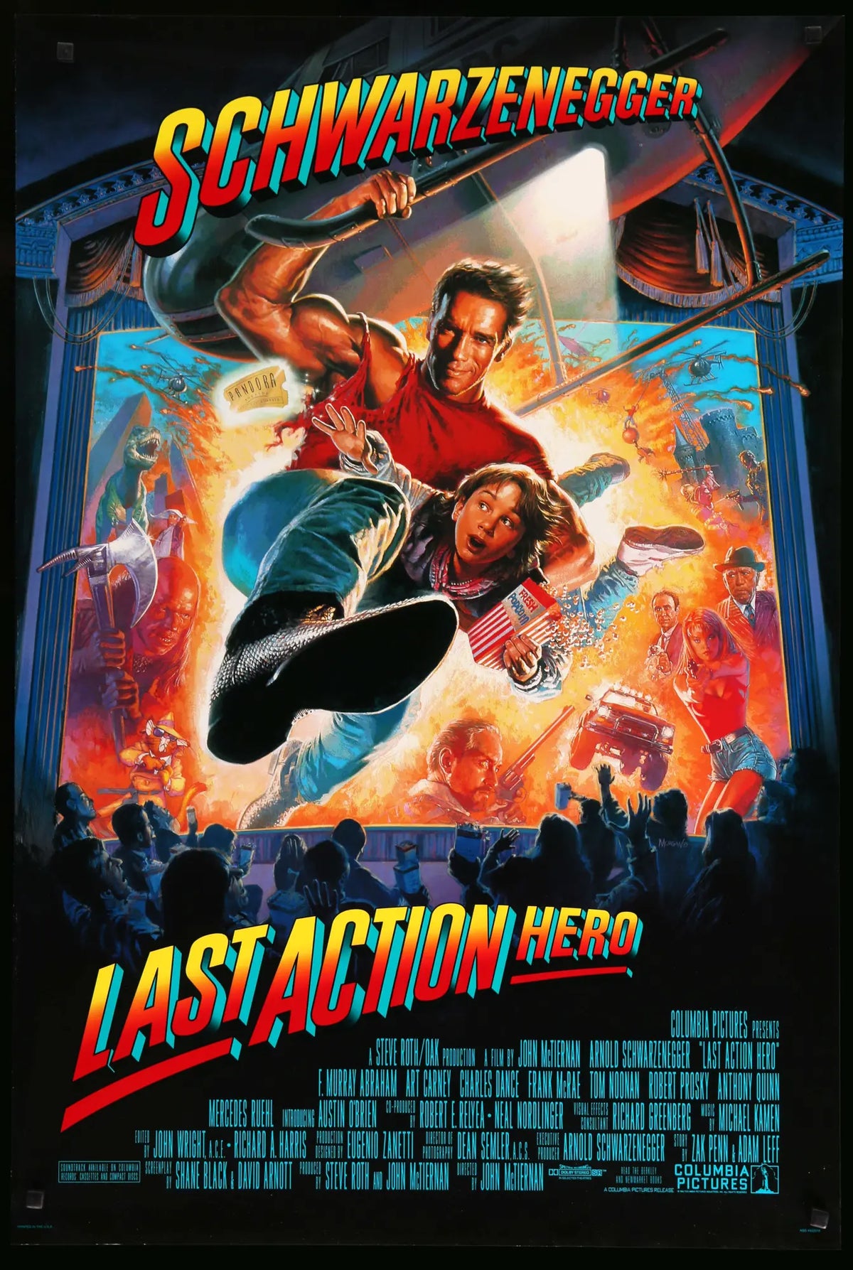 Last Action Hero (1993) original movie poster for sale at Original Film Art - Vintage Movie Posters