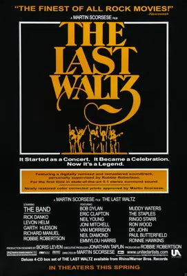 Last Waltz (1978) original movie poster for sale at Original Film Art