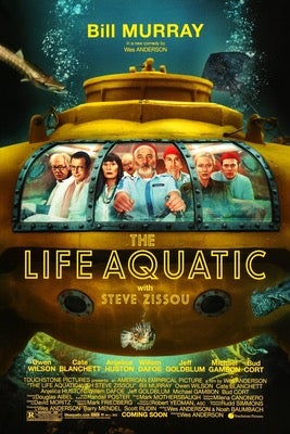 Life Aquatic with Steve Zissou (2004) original movie poster for sale at Original Film Art