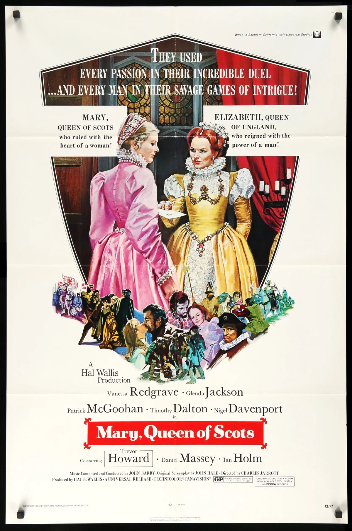 Mary, Queen of Scots (1972) original movie poster for sale at Original Film Art