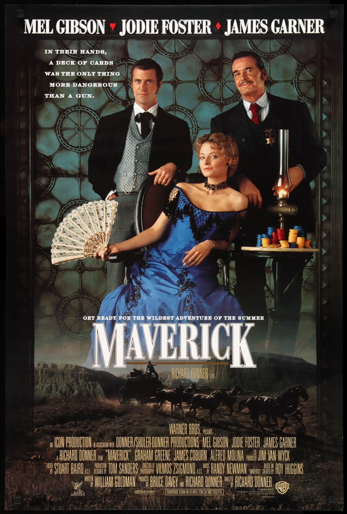 Maverick (1994) original movie poster for sale at Original Film Art