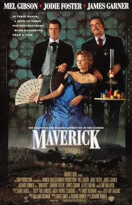 Maverick (1994) original movie poster for sale at Original Film Art - Vintage Movie Posters