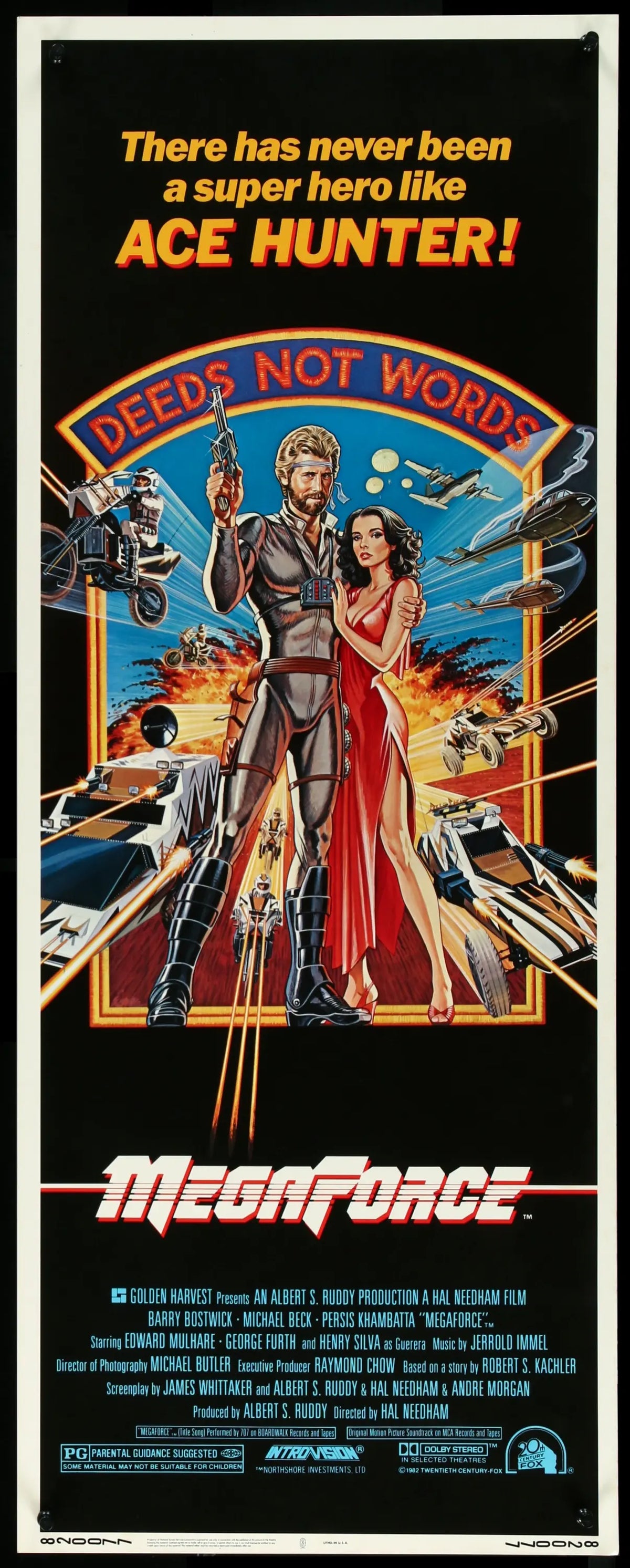 MegaForce (1982) original movie poster for sale at Original Film Art - Vintage Movie Posters