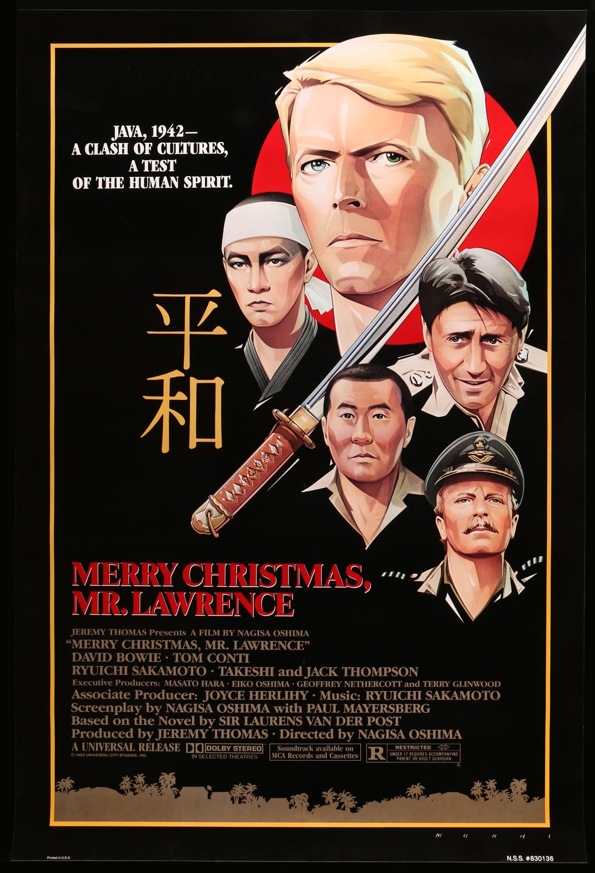 Merry Christmas, Mr. Lawrence (1983) original movie poster for sale at Original Film Art - Vintage Movie Posters