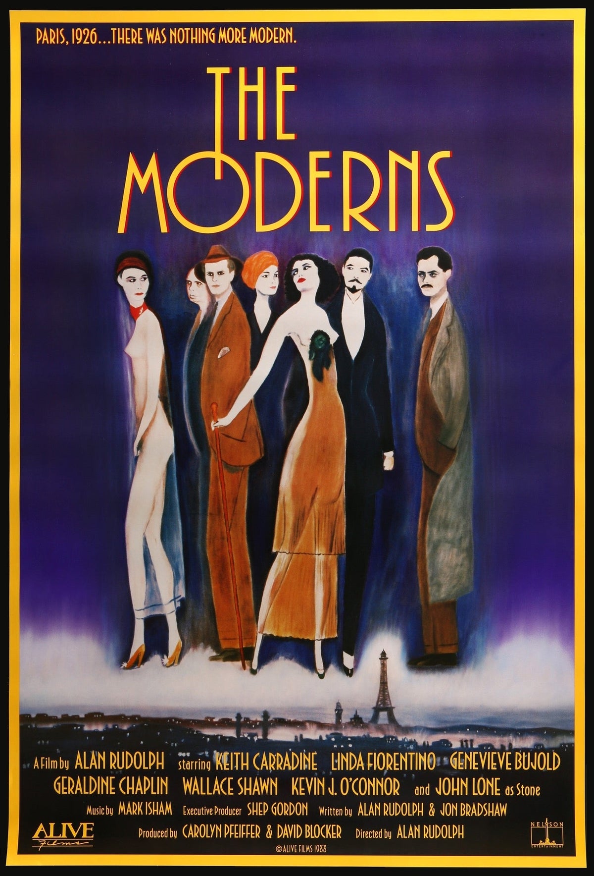 Moderns (1988) original movie poster for sale at Original Film Art