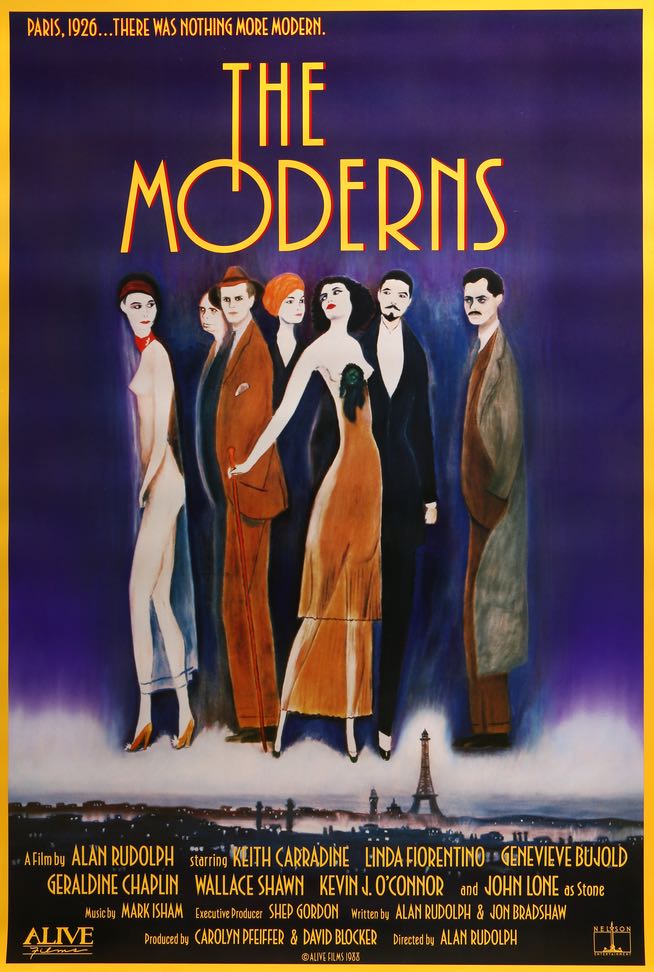 Moderns (1988) original movie poster for sale at Original Film Art - Vintage Movie Posters