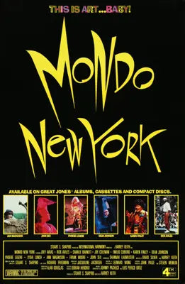 Mondo New York (1988) (Copy) original movie poster for sale at Original Film Art - Vintage Movie Posters