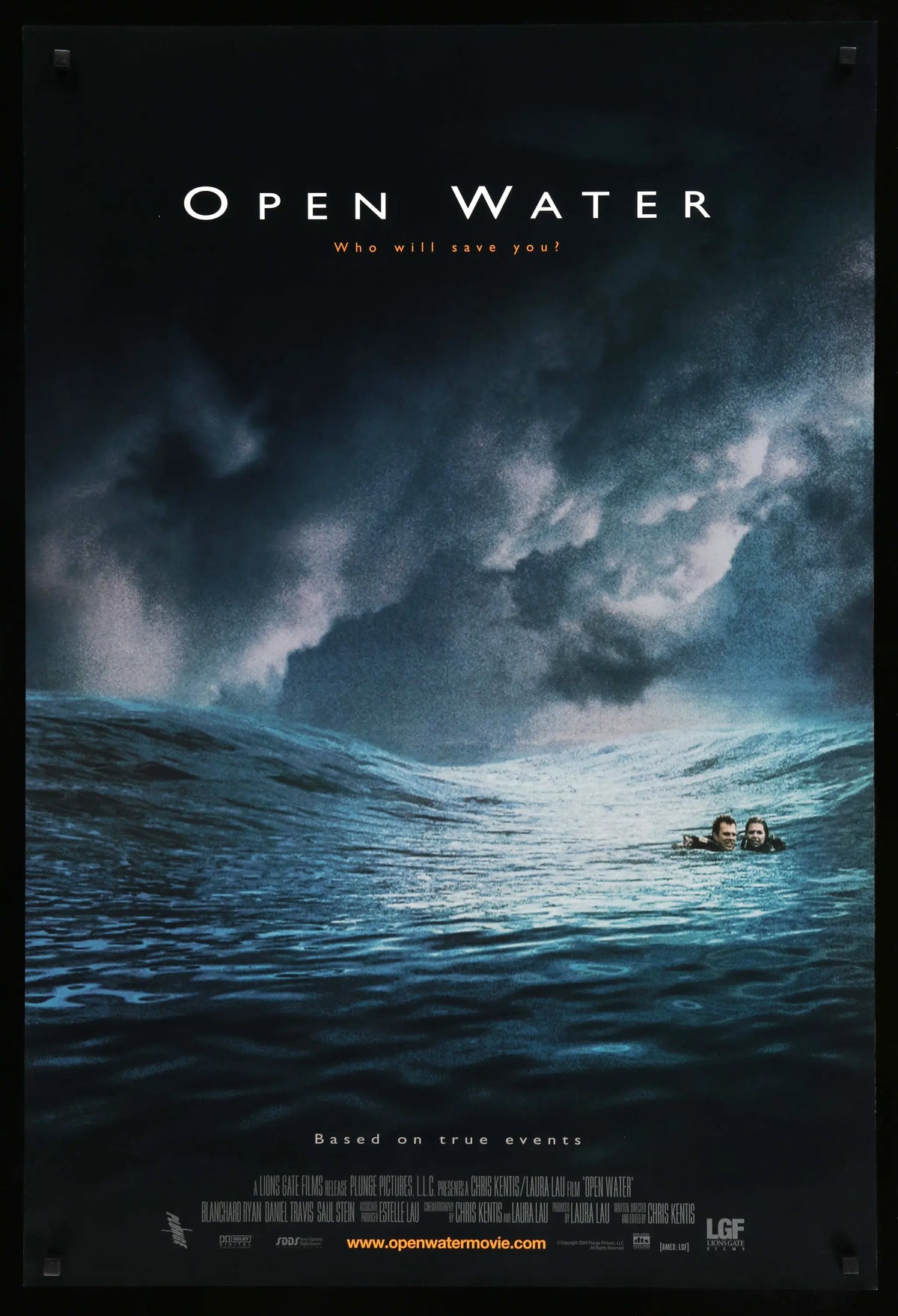 Open Water (2003) original movie poster for sale at Original Film Art