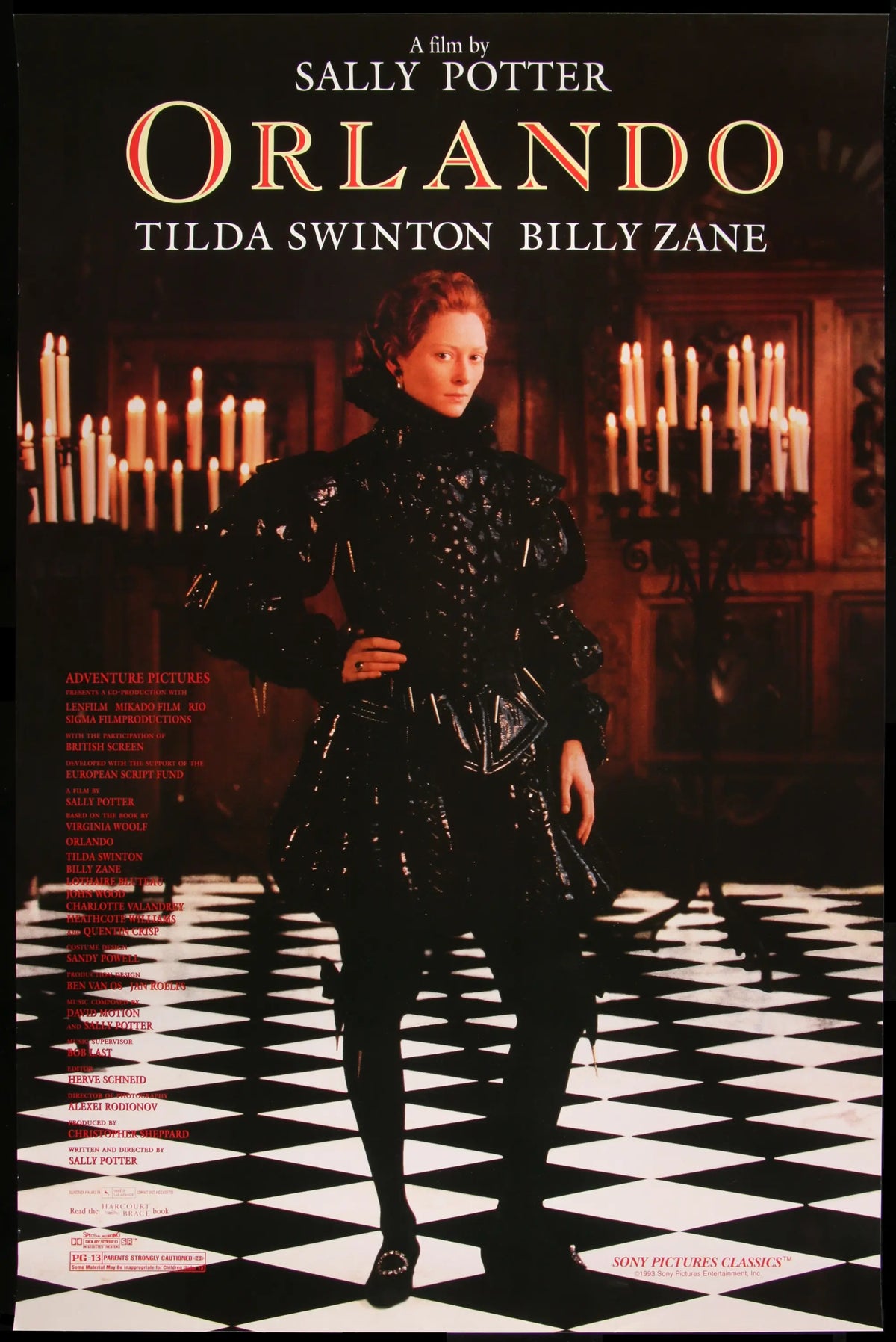 Orlando (1992) original movie poster for sale at Original Film Art - Vintage Movie Posters