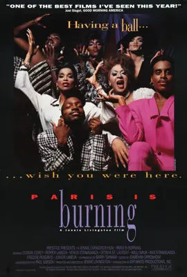 Paris is Burning (1990) original movie poster for sale at Original Film Art - Vintage Movie Posters
