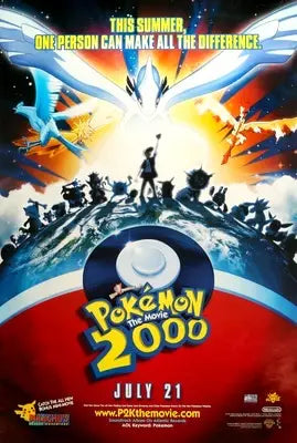 Pokemon: The Movie 2000 (1999) original movie poster for sale at Original Film Art - Vintage Movie Posters