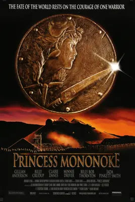 Princess Mononoke (1997) original movie poster for sale at Original Film Art - Vintage Movie Posters