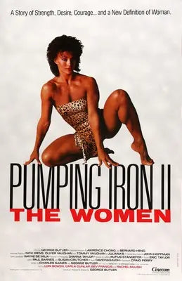 Pumping Iron II: The Women (1985) original movie poster for sale at Original Film Art - Vintage Movie Posters