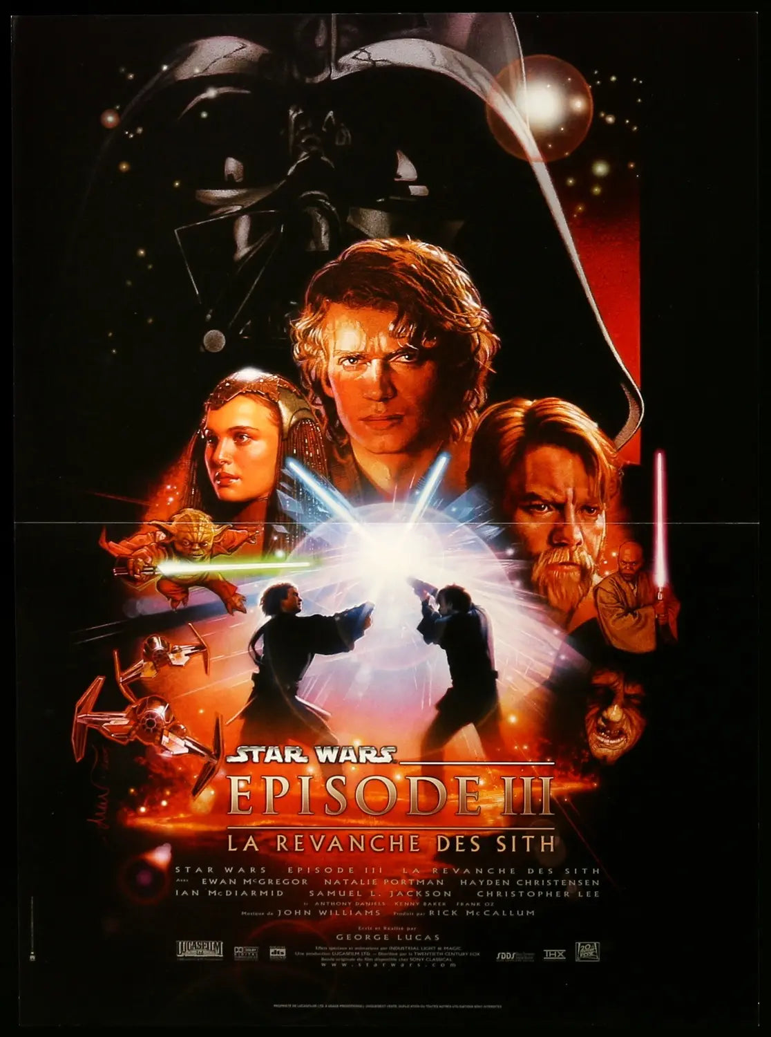 Star Wars: Episode III - Revenge of the Sith (2005) original movie poster for sale at Original Film Art - Vintage Movie Posters
