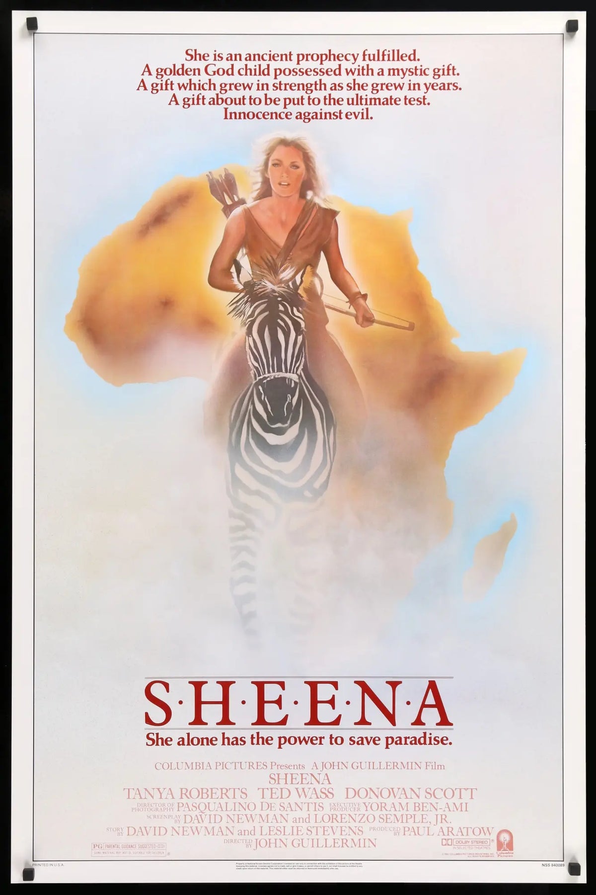 Sheena (1984) original movie poster for sale at Original Film Art