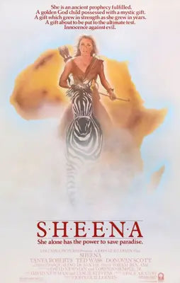 Sheena (1984) original movie poster for sale at Original Film Art - Vintage Movie Posters