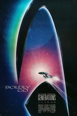 Star Trek: Generations (1994) original movie poster for sale at Original Film Art - Vintage Movie Posters