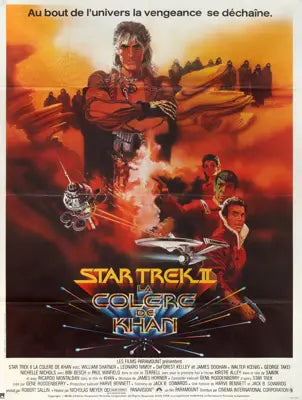 Star Trek II: The Wrath of Khan (1982) original movie poster for sale at Original Film Art - Vintage Movie Posters