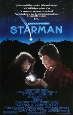 Starman (1984) original movie poster for sale at Original Film Art - Vintage Movie Posters