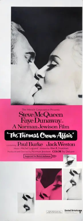 Thomas Crown Affair (1968) original movie poster for sale at Original Film Art - Vintage Movie Posters