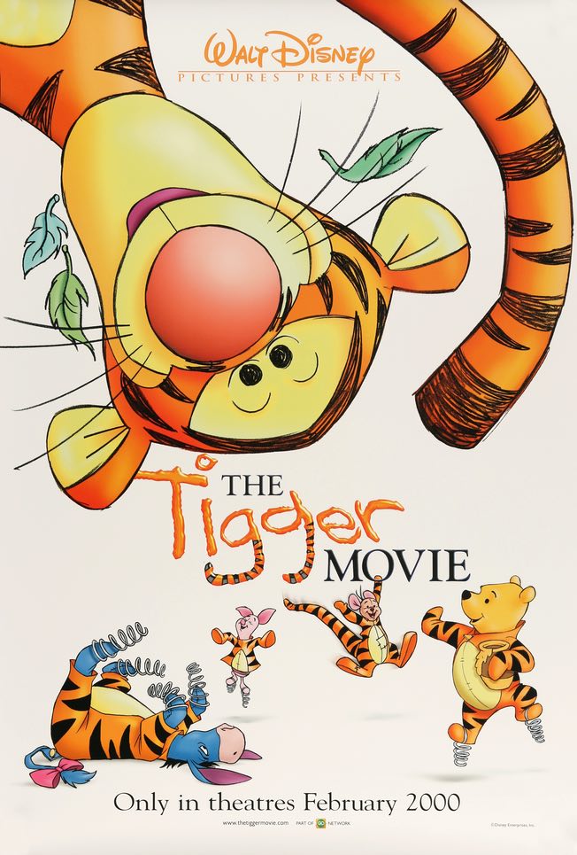 Tigger Movie (2000) original movie poster for sale at Original Film Art - Vintage Movie Posters