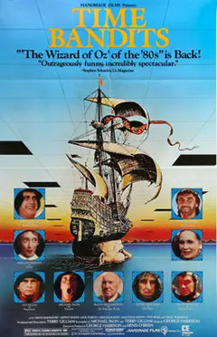 Time Bandits (1981) Original R1982 One-Sheet Movie Poster