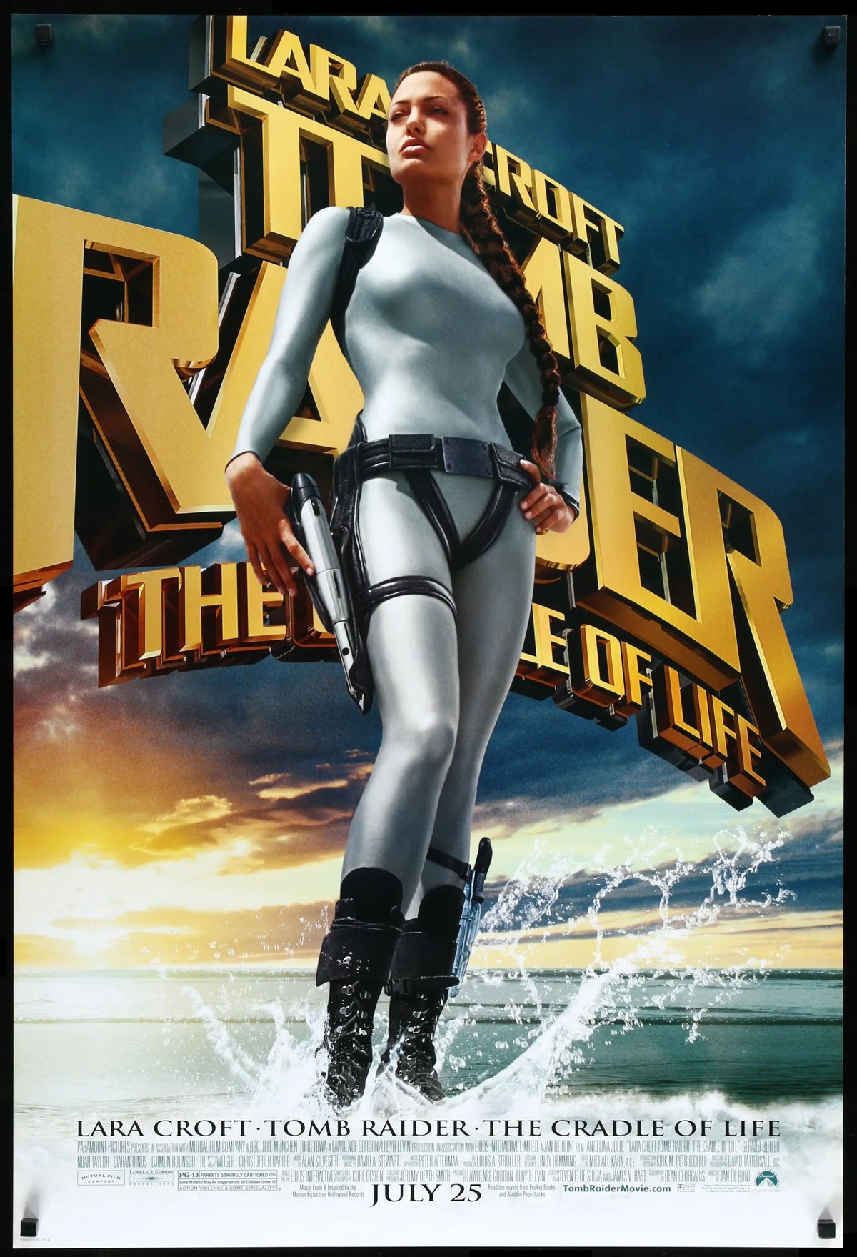 Tomb Raider: The Cradle of Life (2003) original movie poster for sale at Original Film Art - Vintage Movie Posters