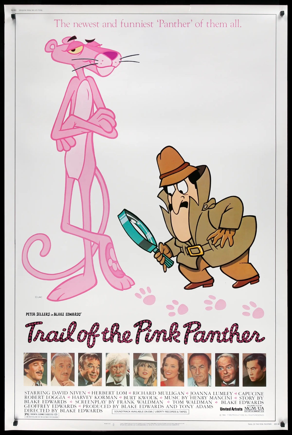 Trail of the Pink Panther (1982) original movie poster for sale at Original Film Art - Vintage Movie Posters