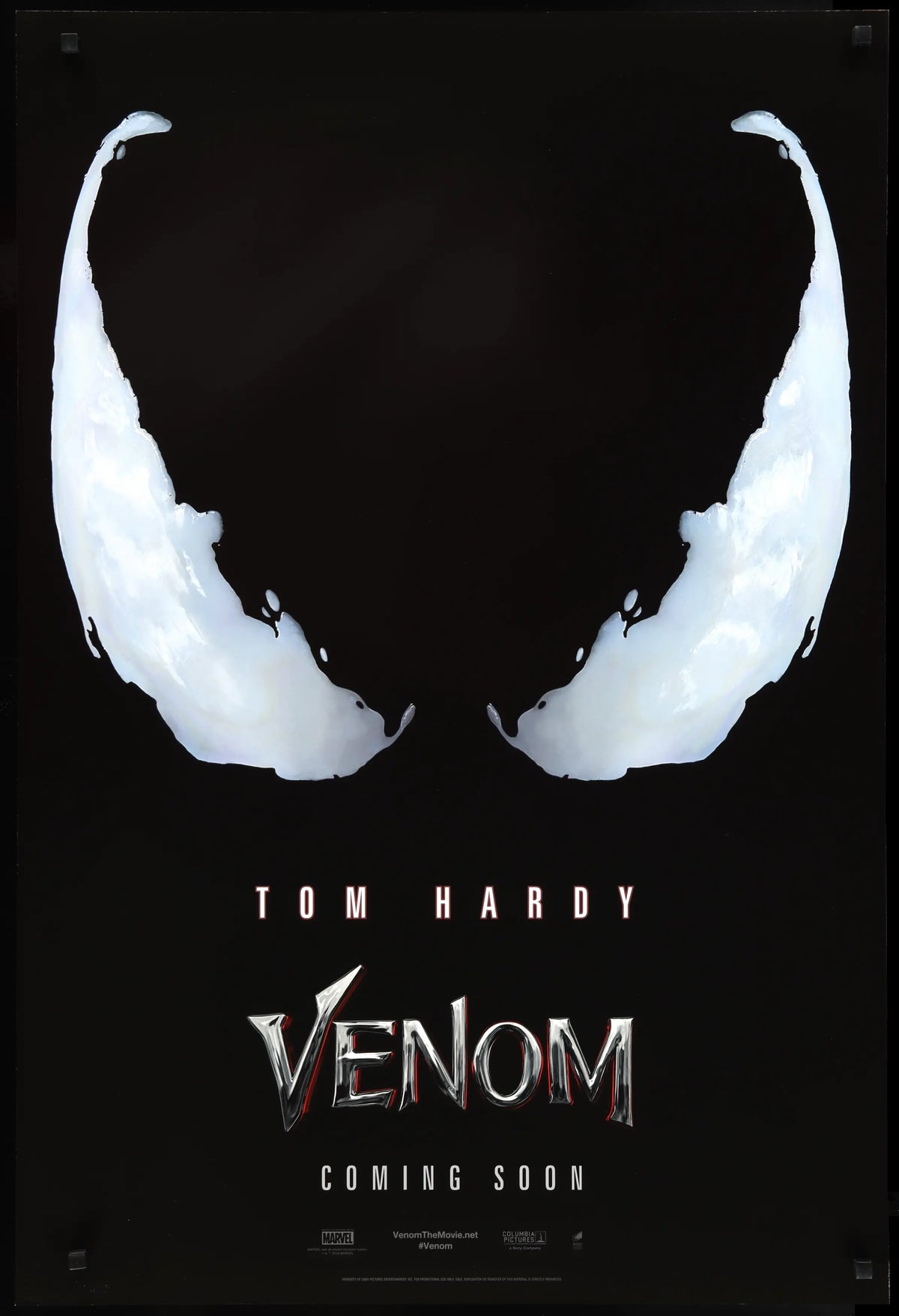 Venom (2018) original movie poster for sale at Original Film Art