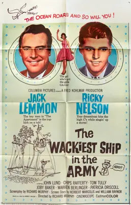 Wackiest Ship in the Army (1960) original movie poster for sale at Original Film Art