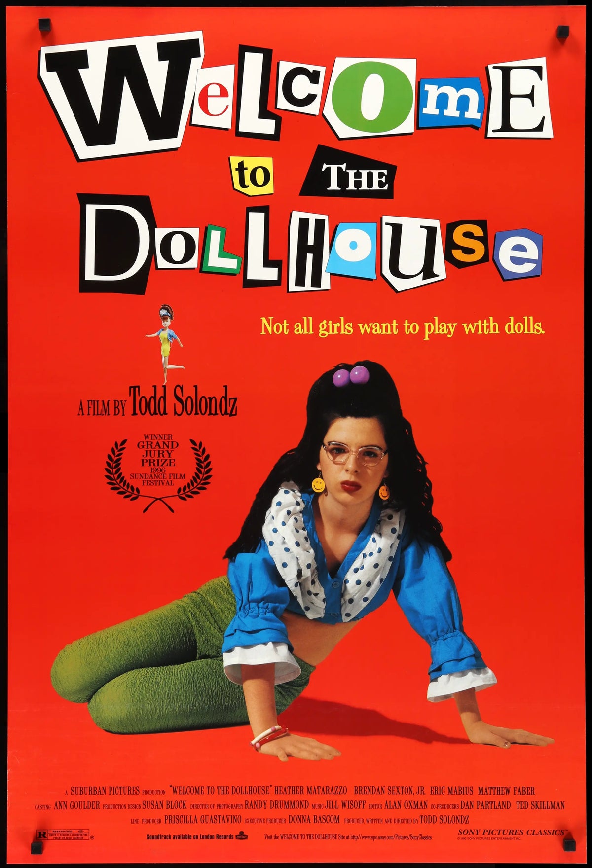 Welcome to the Dollhouse (1995) original movie poster for sale at Original Film Art - Vintage Movie Posters