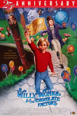 Willy Wonka and the Chocolate Factory (1971) original movie poster for sale at Original Film Art - Vintage Movie Posters