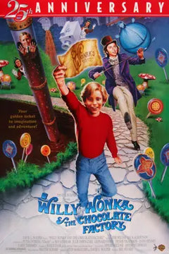 Willy Wonka & the Chocolate Factory (1971) R96 One-Sheet Movie