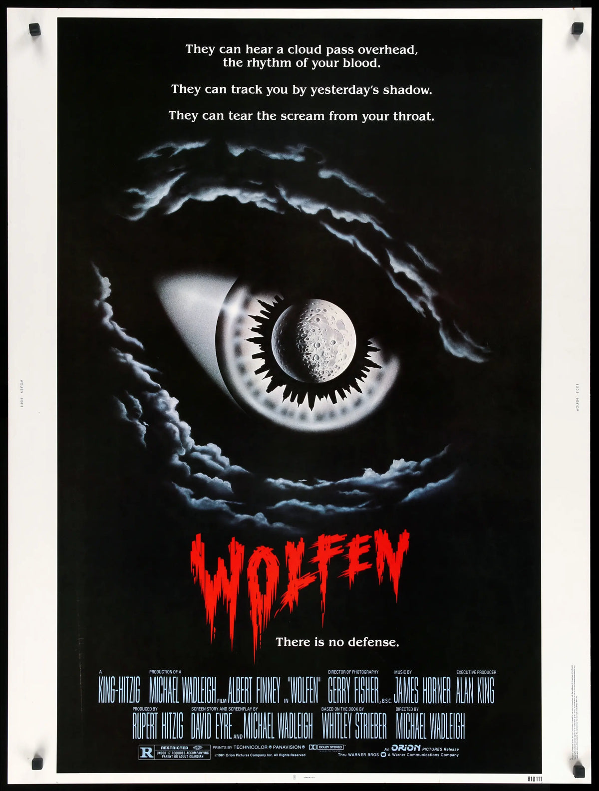 Wolfen (1981) original movie poster for sale at Original Film Art
