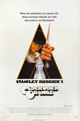 Clockwork Orange (1972) original movie poster for sale at Original Film Art - Vintage Movie Posters