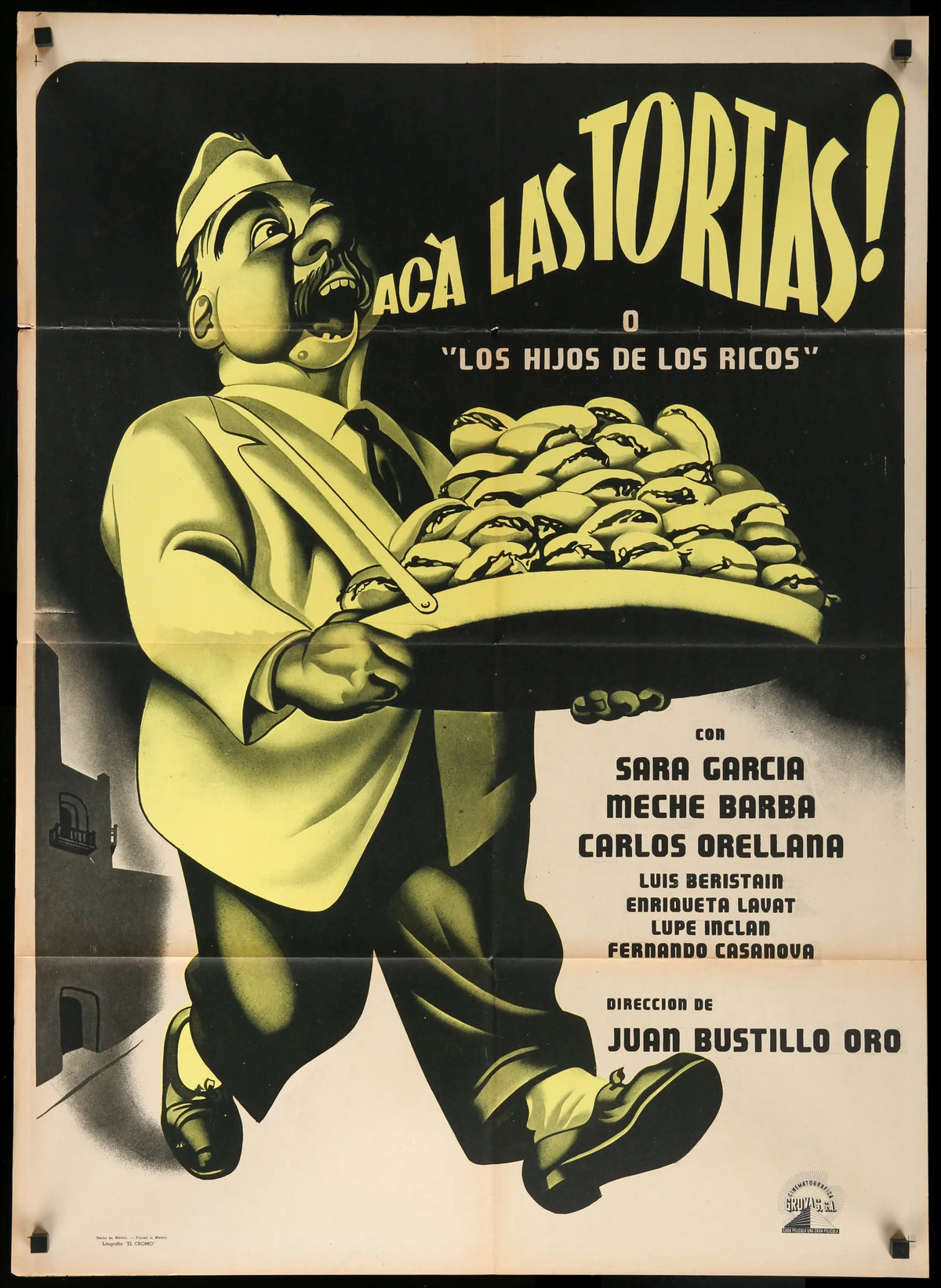 Aca Las Tortas! (1951) original movie poster for sale at Original Film Art