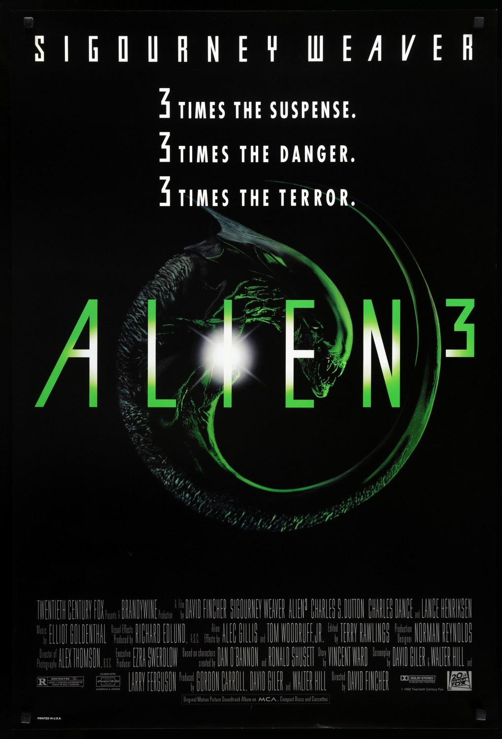 Alien 3 (1992) original movie poster for sale at Original Film Art - Vintage Movie Posters