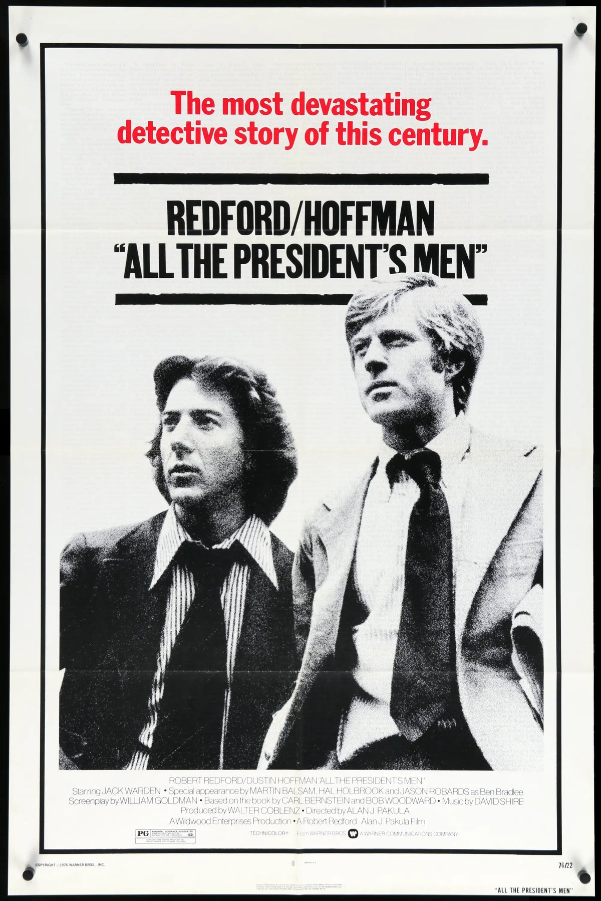 All the President&#39;s Men (1976) original movie poster for sale at Original Film Art - Vintage Movie Posters