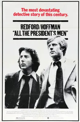 All the President's Men (1976) original movie poster for sale at Original Film Art - Vintage Movie Posters