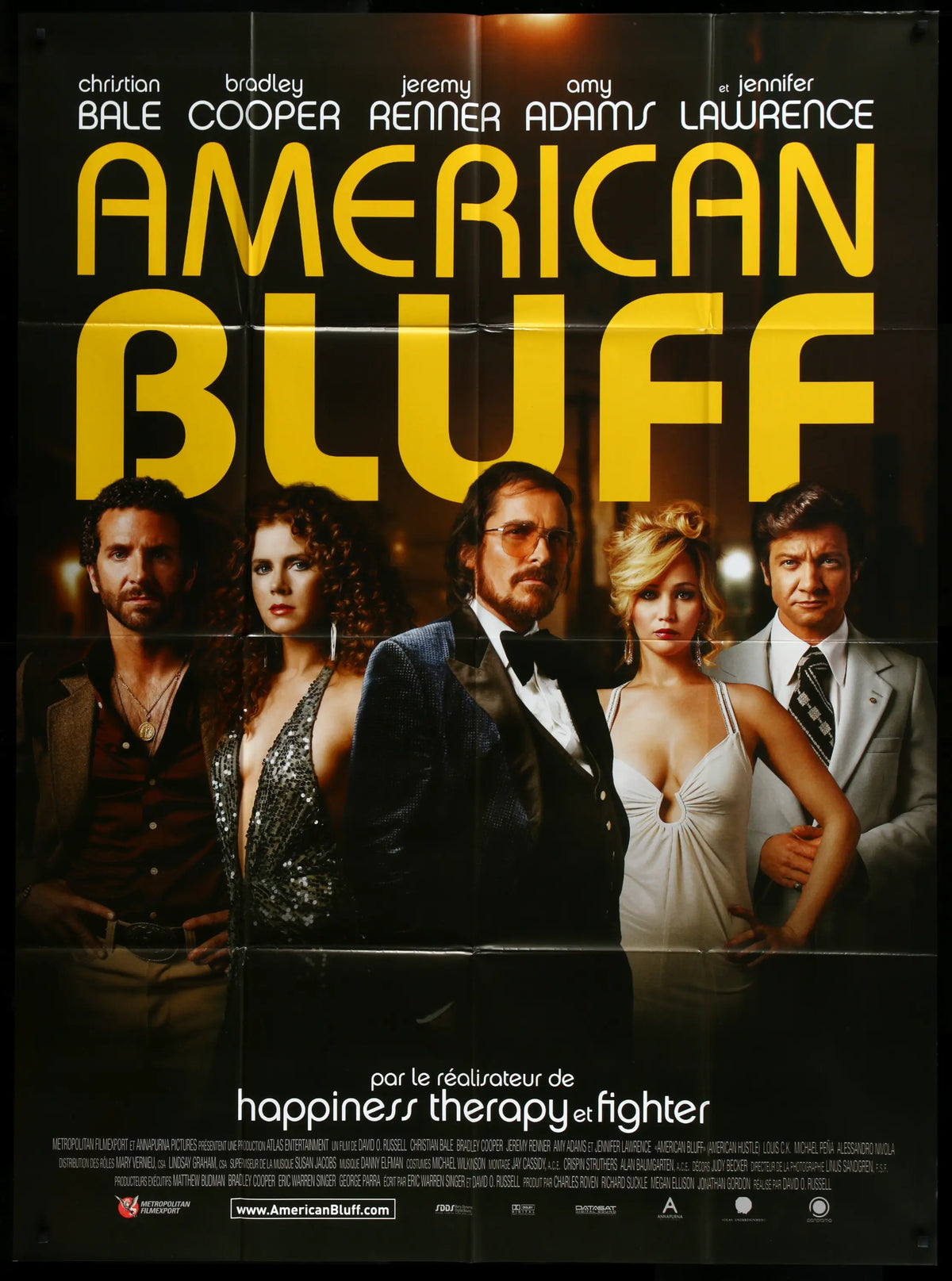American Hustle (2013) original movie poster for sale at Original Film Art - Vintage Movie Posters