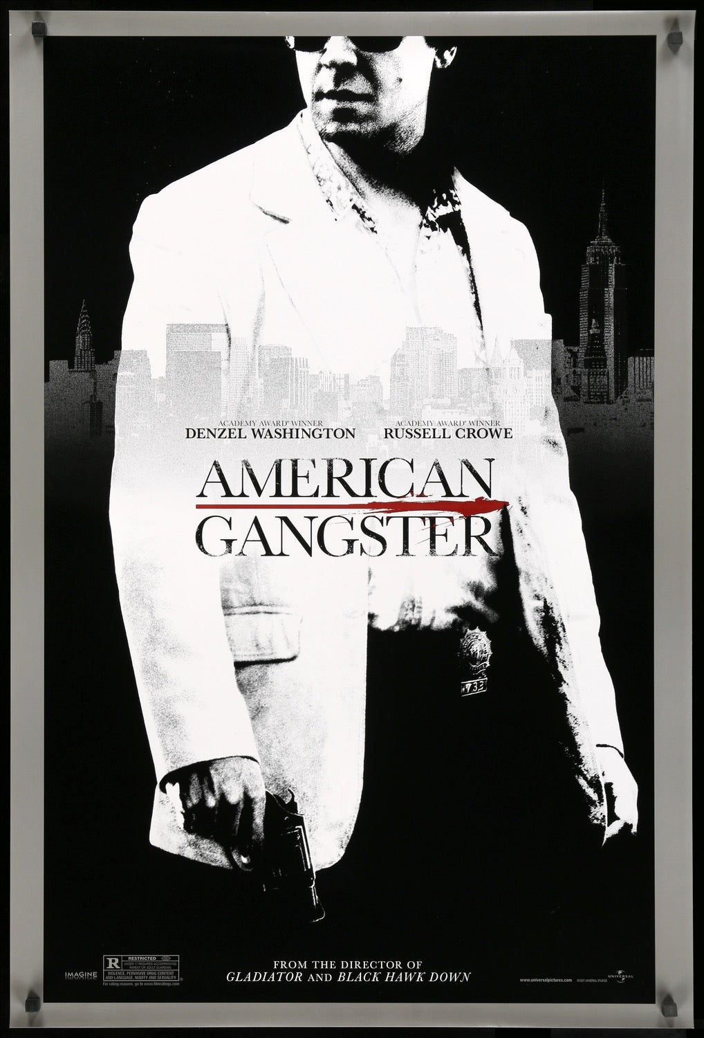 American Gangster (2007) original movie poster for sale at Original Film Art