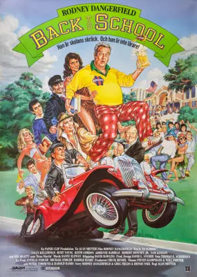 Back to School (1986) original movie poster for sale at Original Film Art - Vintage Movie Posters