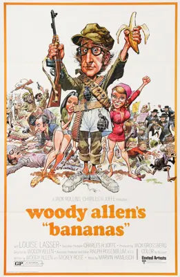 Bananas (1971) original movie poster for sale at Original Film Art - Vintage Movie Posters