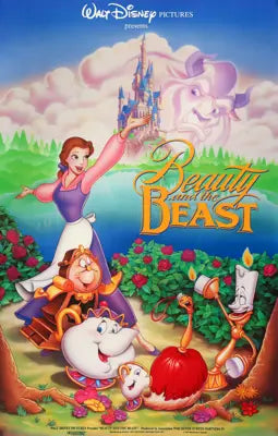 Beauty and the Beast (1991) original movie poster for sale at Original Film Art - Vintage Movie Posters