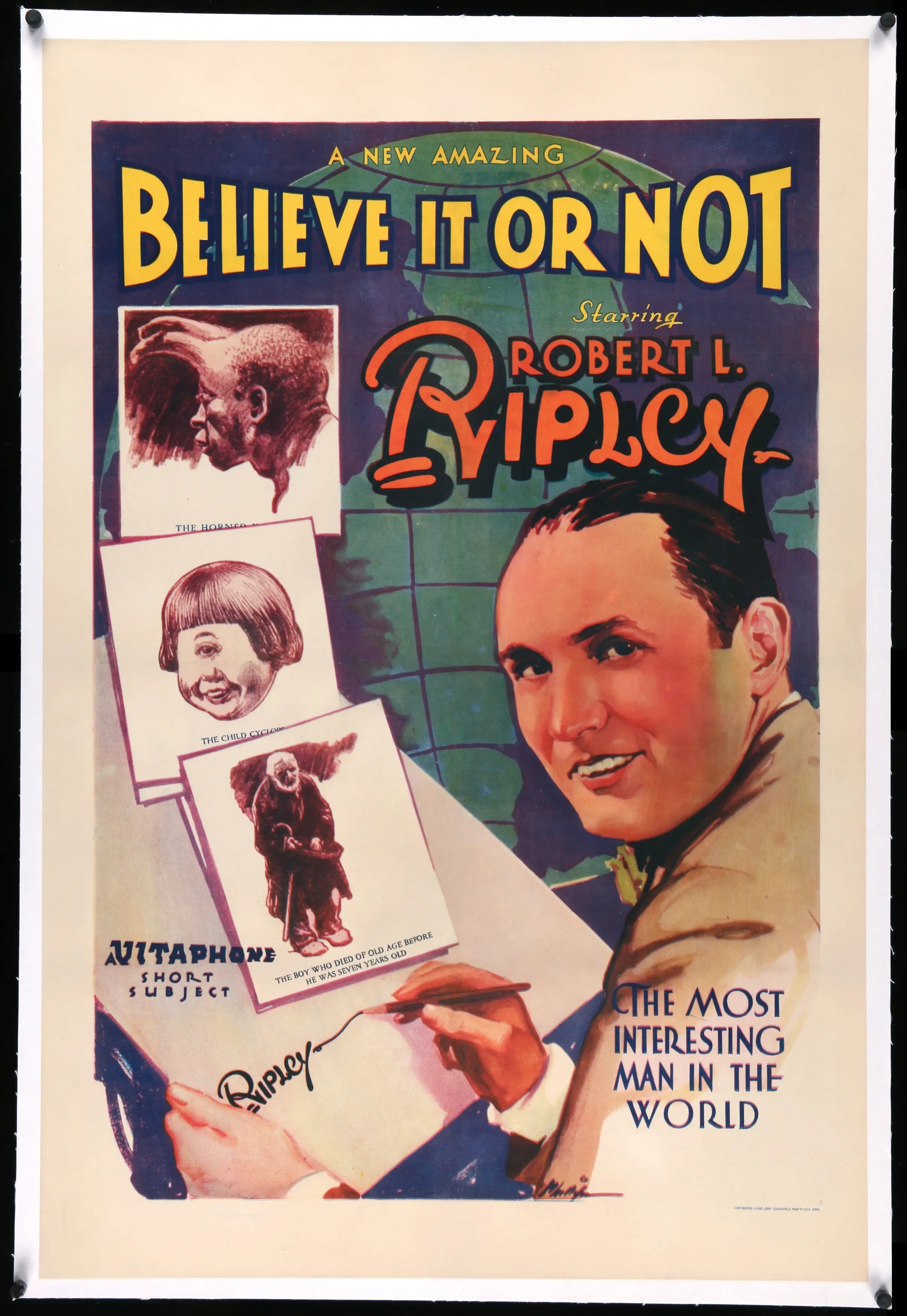 Believe It or Not (1930) original movie poster for sale at Original Film Art